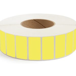 Alternative view of DIRECT THERMAL LABELS - 2" X 1", YELLOW (PMS101)